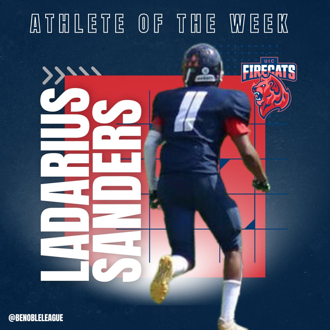 LaLaDarius Sanders, UICCP Football