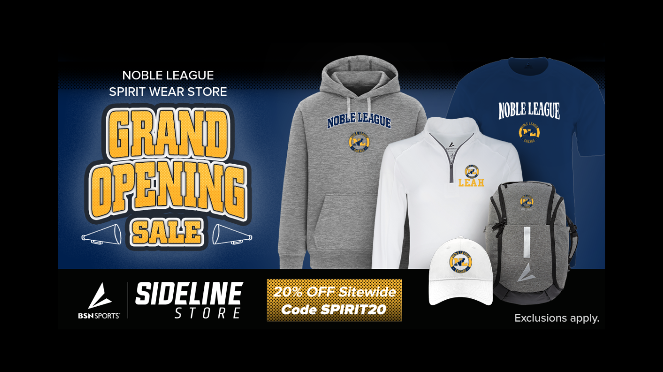 Noble League Online Store Live NOW!