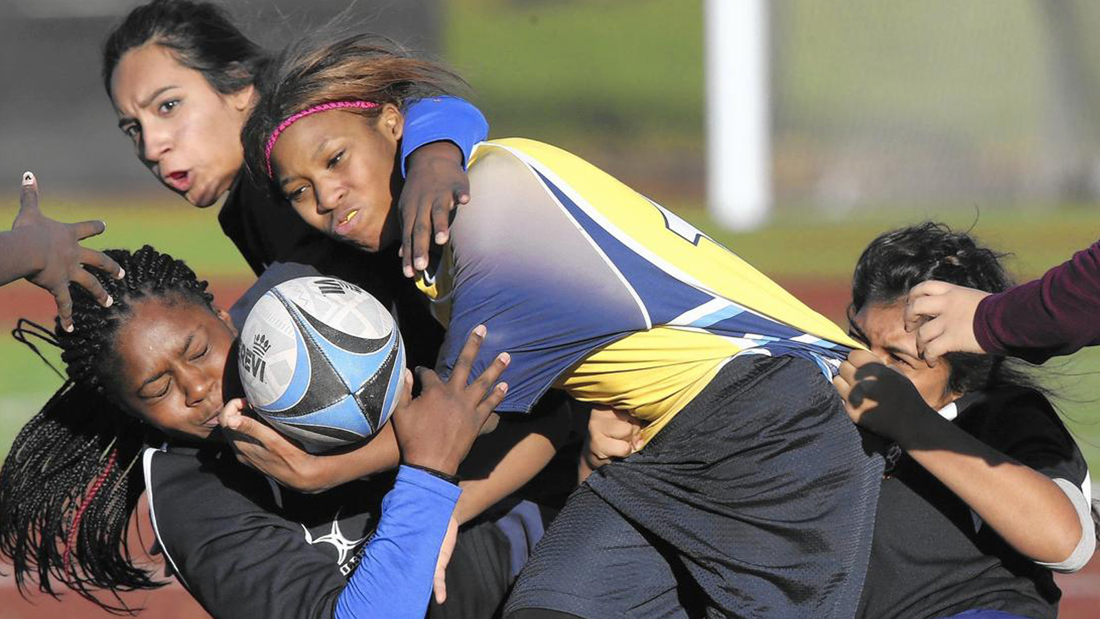 High School Girls Rugby a Hit at Noble Charter Schools