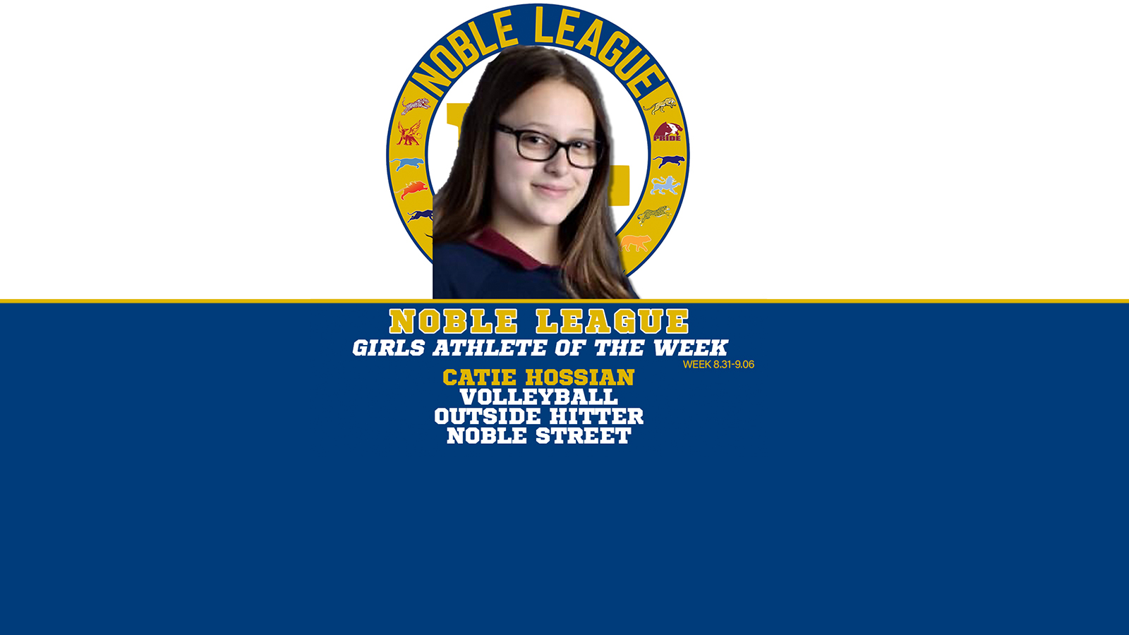 Catie Hassion Named Girls Athlete of the Week!