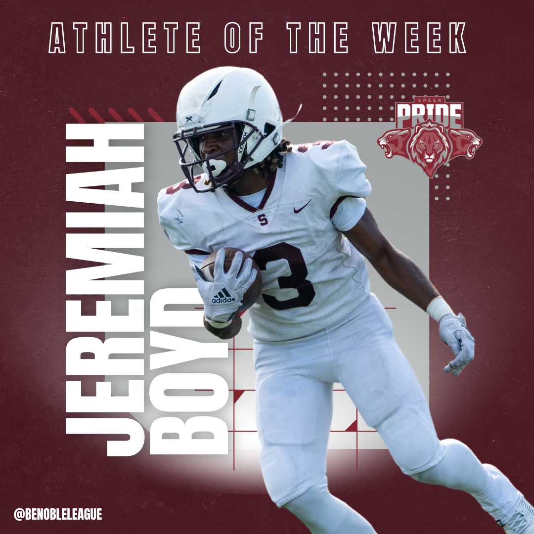 Jeremiah Boyd, Speer Academy Football